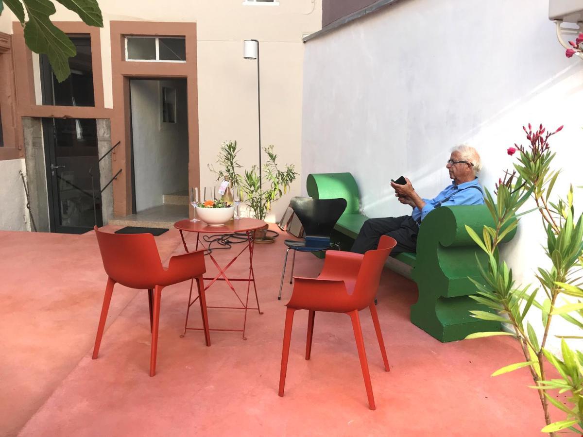 Boutique-Ferienwohnung Im Alten Weinhaus Moser Grünstadt Екстериор снимка